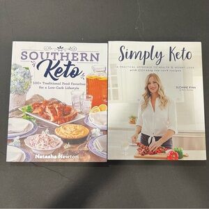 Keto cookbooks - lot of 2